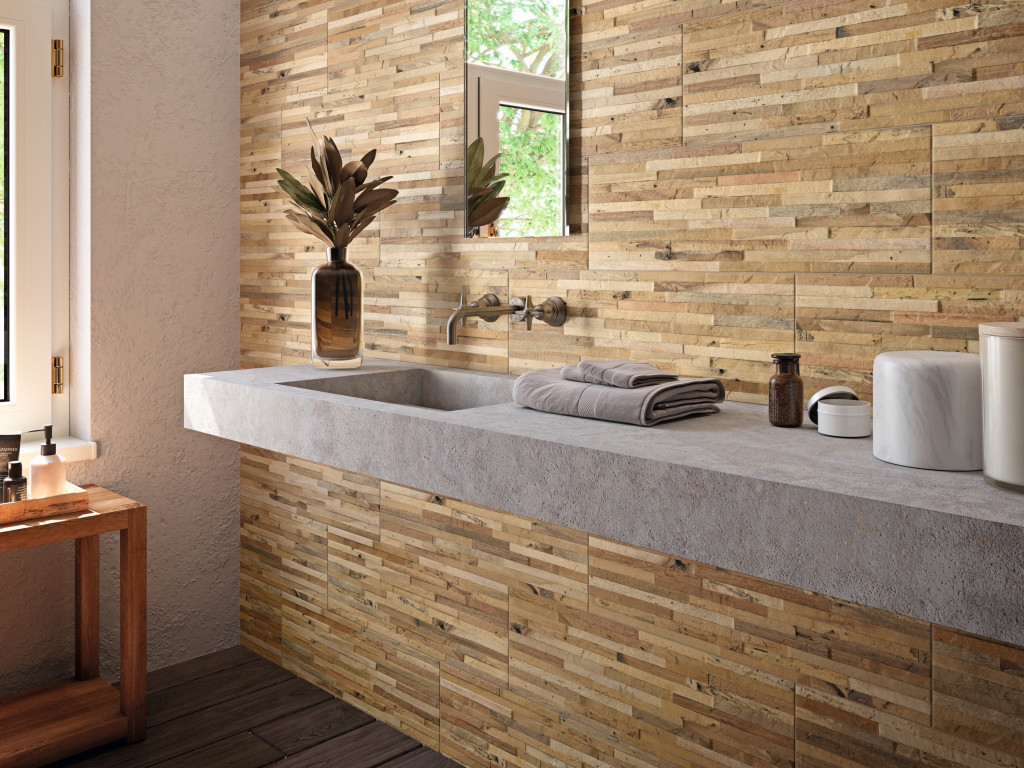 FAIANTA CEMENTI CREMA 20X60