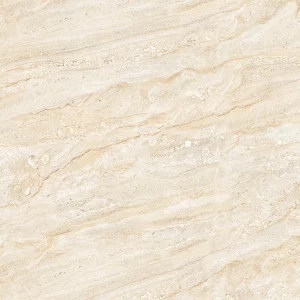 GRESIE VENETO GRANDE IMPERUS - 60X120 cm, porțelanată lucioasă, nuanțe calde de bej cu efect de piatră naturală, rectificată, pentru un design elegant și luminos.