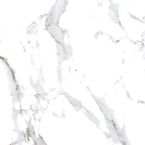 GRESIE SIRIO GREY-B - 60X120 cm, porțelanată lucioasă, rectificata, alb cu venaturi gri și aurii, aspect elegant de marmura naturala, ideală pentru pardoseli și pereți, interior și exterior.
