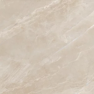 GRESIE MEXICAN CHOCO (305) - 60X60 cm, porțelanată, lucioasă, cu aspect marmorat bej, perfectă pentru interioare elegante și calde.