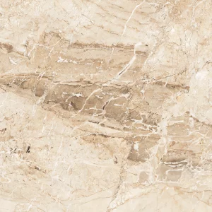 GRESIE BRESSCIA LIGHT - 80X160 cm, porțelanată, rectificata, efect de marmură crem-bej, super lucioasă, elegantă și rezistentă, pentru spatii interioare.
