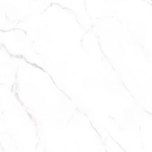 GRESIE CALACATTA SILVER CHAIN GRANDE - 80X160 cm, porțelanată, rectificata, lucioasă, alb intens cu vene gri-argintii elegante, aspect marmură Calacatta.