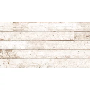 GRESIE NAVANA BIANCO GRANDE - 80X160 cm, porțelanată, rectificata, mată, finisaj tip lemn în tonuri alb-bej deschis, potrivită pentru interior și exterior.