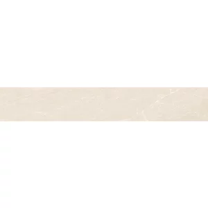 CONTRATREAPTA GRESIE RIVERSTONE BIANCO GRANDE - 19.5X120 cm, portelanata, glazurata, rectificata, în nuanțe elegante de crem deschis cu accente bej-gri, finisaj mat și textură rustică, perfectă pentru completarea scărilor interioare sau exterioare.