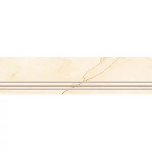 Treapta gresie, portelanata, 29.5X120 cm, AREZZO BEIGE GRANDE , aspect piatra naturala, crem, lucioasa, rectificata 