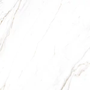 GRESIE CARVED CARRARA GRANDE - 60X120 cm, porțelanată, rectificată, finisaj mat cu efect de gravură (carving), aspect de marmura Carrara in nuanțe elegante de alb cu vene gri-bej, ideală pentru interioare sofisticate și moderne.