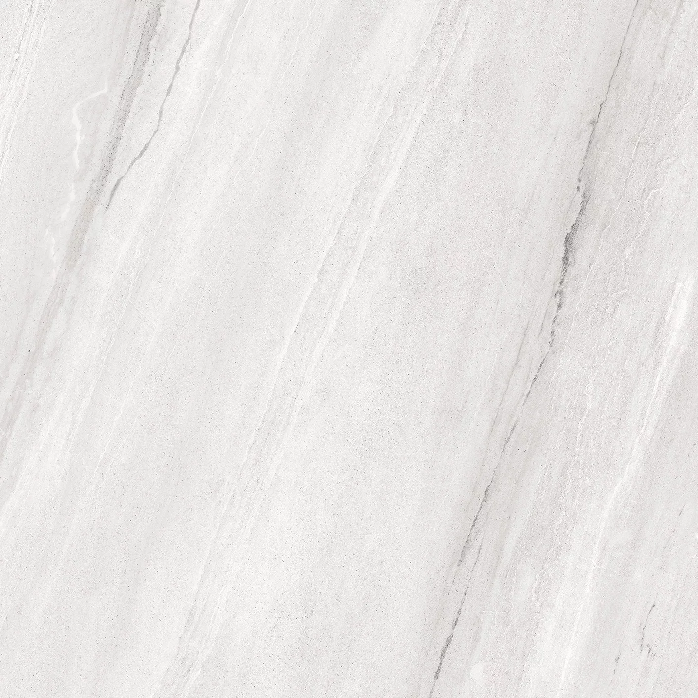 GRESIE MARBLE THASOS - 60X60 cm, porțelanată, în nuanțe de gri deschis cu vene fine, aspect de marmură naturală lucioasă, ideală pentru interioare elegante și moderne.