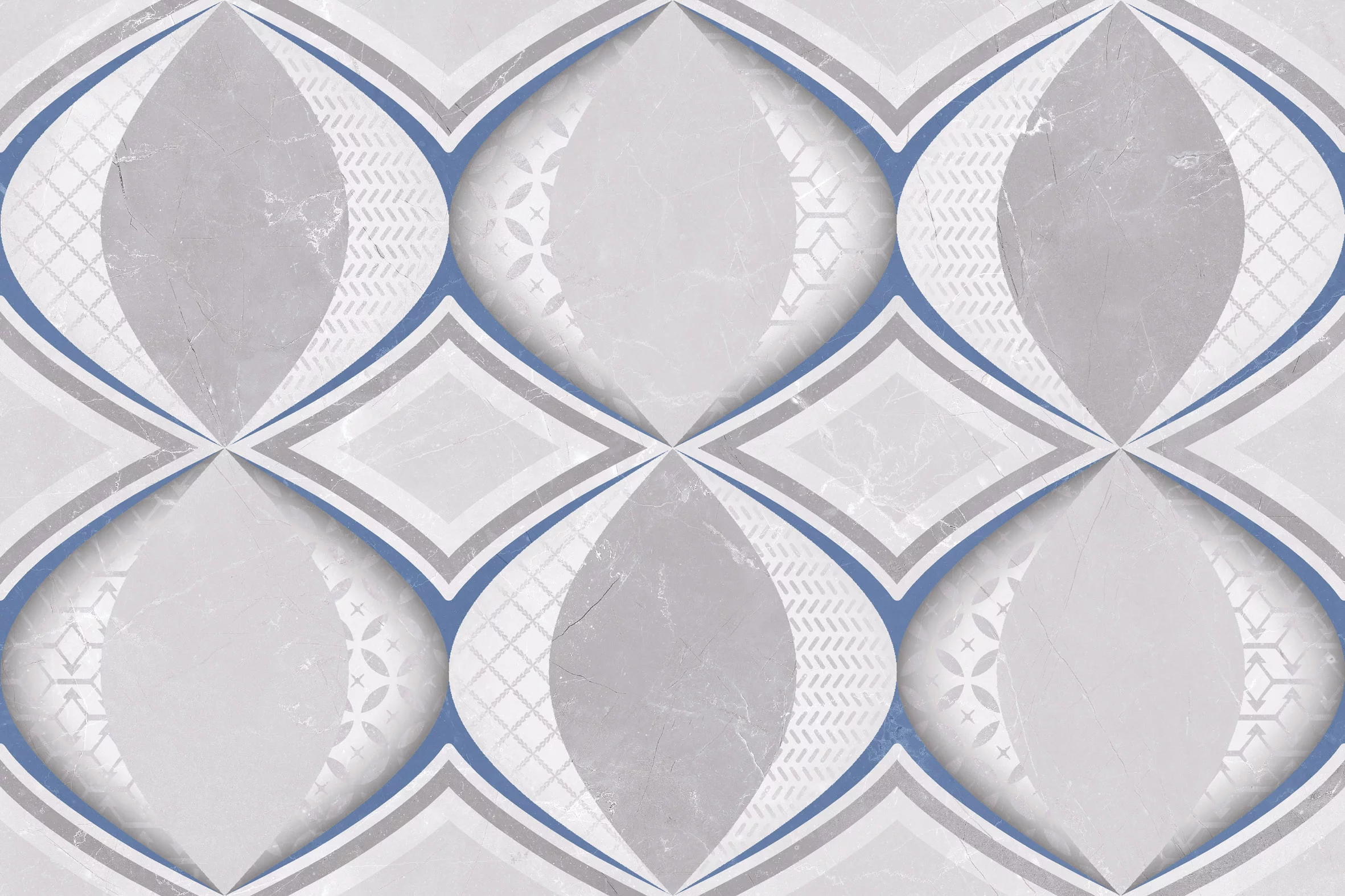 FAIANTA WONDERLUST 112 HL 02 - 30X45 cm, ceramica glazurata, rectificata, cu design geometric modern, lucioasă, rectificată, ideală pentru pereții interiori.