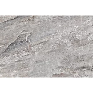 FAIANTA ZION GREY 115 DK - 30X45 cm, ceramica glazurata, rectificata, lucioasa, aspect marmură în tonuri calde de gri-bej, ideală pentru spații interioare rafinate.