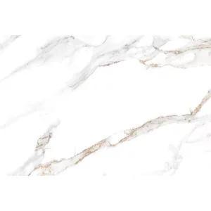 FAIANTA PEARL FLOWERS 901 LT - 30X45 cm, ceramica glazurată, rectificata, suprafata lucioasă, aspect marmorat alb, ideală pentru interioare elegante și luminoase.