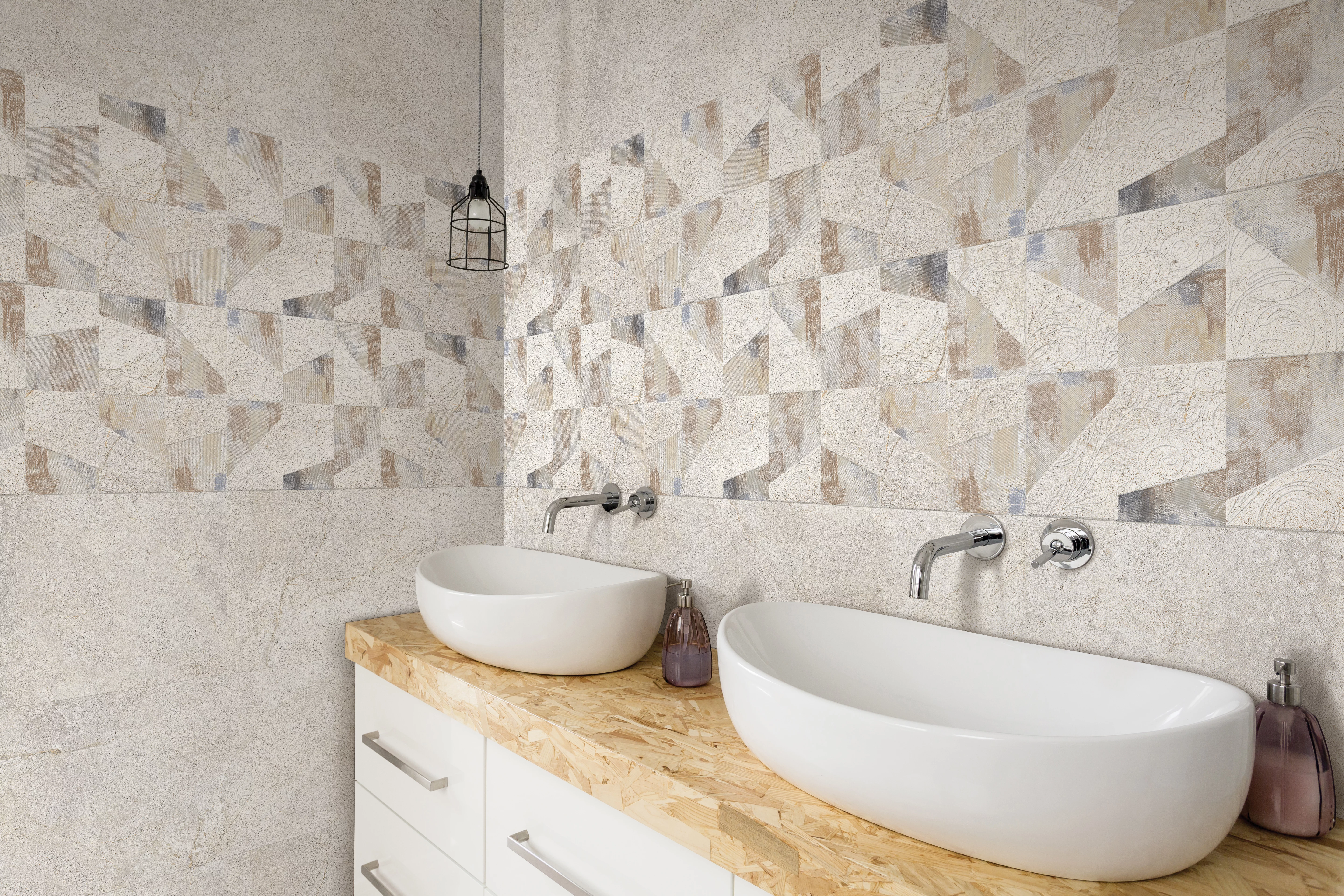 GRESIE EDEN FLOOR - 30X30 cm, ceramica glazurată, rectificata, mată, cu design natural în nuanțe calde de bej cenusiu, ideală pentru spații interioare moderne și elegante.