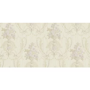 TAPET GRIES GK 87542 - 106X1000 cm (10.6 mp/rolă), în nuanțe calde de crem și bej, cu model floral clasic și finisaj mat elegant. Ideal pentru decoruri rafinate și luminoase.