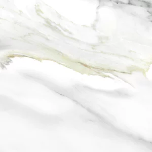 GRESIE SILVER CARRARA NAPOLI (GS88030) – 80X80 cm, porțelanată, în nuanțe elegante de alb Carrara, cu vene discrete gri-argintii și accente aurii fine, finisaj lucios și margini rectificate – ideală pentru interioare sofisticate și luminoase.