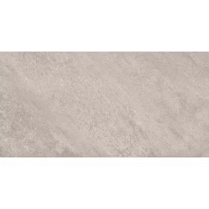 GRESIE HORIZON SILVER GRANDE - 60X120 cm, porțelanată, în nuanțe calde de gri-argintiu, cu aspect discret de piatră naturală, finisaj mat rotto, ideală pentru interior și exterior.
