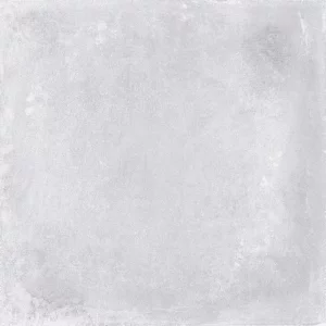 GRESIE ASTORIA SILVER FLOOR - 30X30cm, ceramică glazurată, mată, rectificată, pentru interior, aspect uniform gri, finisaj modern, industrial.