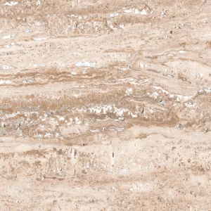 FAIANTA ROYAL TRAVERTINE CREMA - 30X60 cm, ceramică glazurată, rectificată, mată, aspect de travertin, pentru interior.