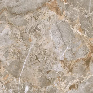 GRESIE GEOMETRIC SAND FL DK (21531-BF) - 30X30 cm, ceramică glazurată mată, în tonuri de bej-gri închis, aspect marmorat, rectificată, pentru interior.