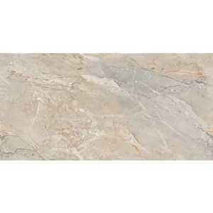 GRESIE ENDLESS AURORA NATURAL - 60X120 cm, porțelanată, rectificată, glazurată, finisaj mat cu carving, tonuri bej-gri cu vene naturale, interior-exterior, model cu continuitate.