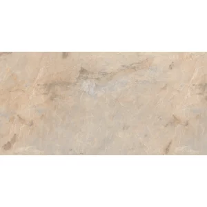 GRESIE BLAZE MARBLE - 80X160 cm, porțelanată, rectificată, glazurată, finisaj lucios, aspect marmură crem-bej cu vene subtile, random 3.