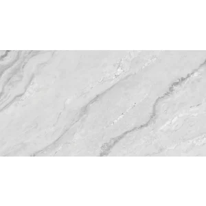 GRESIE SILVER MILANO (480GS88002) - 40X80 cm, porțelanată, rectificată, lucioasă, nuanțe gri-argintii cu inserții metalice, interior, random 4, efect Crystal, Silk Printing.