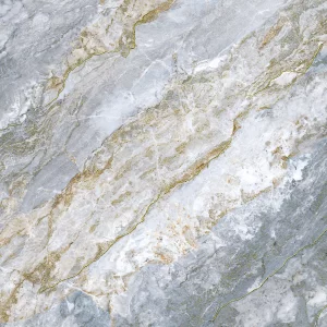 GRESIE GOLD LUCCA (GS48012) - 40X80 cm, porțelanată, lucioasă, rectificată, în tonuri de gri și bej cu vene delicate aurii, ce adaugă rafinament și eleganță interioarelor.