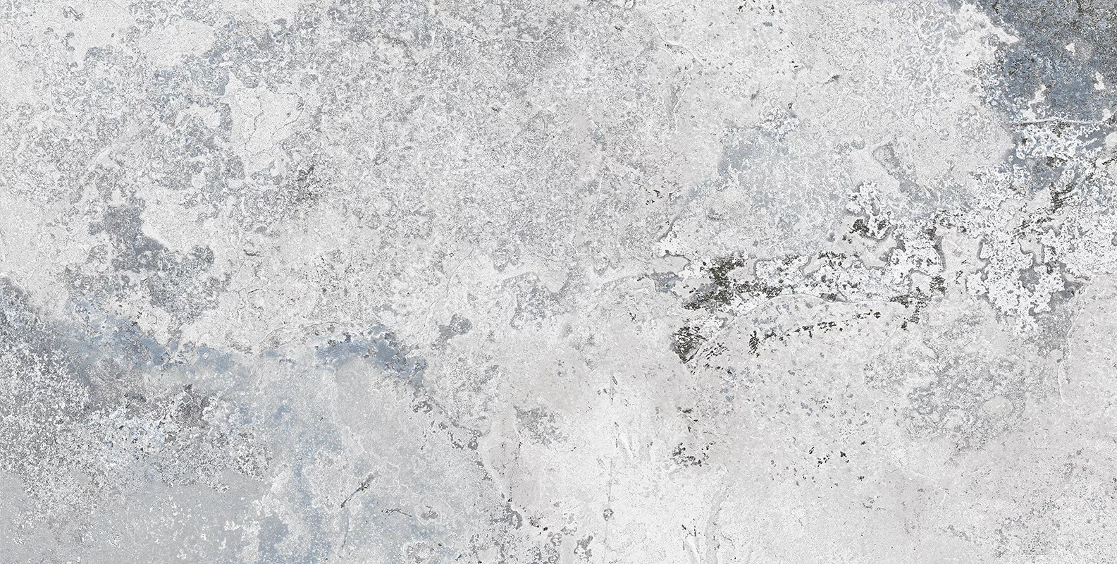 FAIANTA 40229 B-PL DAZZLING COLORS - 30X60 cm, ceramica glazurată, mată, rectificată, pentru interior, cu design urban, industrial, gri albastrui, suprafață texturată subtil.