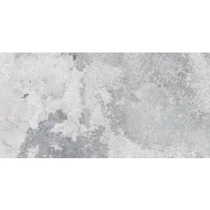 FAIANTA 40229 B-PL DAZZLING COLORS - 30X60 cm, ceramica glazurată, mată, rectificată, pentru interior, cu design urban, industrial, gri albastrui, suprafață texturată subtil.