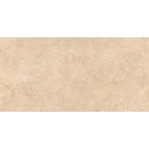 FAIANTA EX 80052 D LARA MARO - 30X60 cm, ceramica glazurată, lucioasă, rectificată, aspect de piatra naturală maro-bej, o alegere elegantă pentru interioare clasice sau moderne.