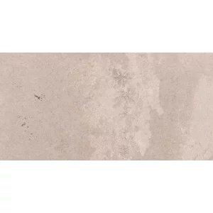 FAIANTA EPIROS BIANCO - 30X60 cm, ceramica glazurata, rectificata, finisaj mat, cu un design inspirat din piatră naturală erodată, în nuanțe calde de bej și crem, disponibilă în 12 modele diferite.