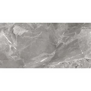 FAIANTA CLEVER GREY 15276-D - 30X60 cm, ceramica glazurata, rectificata, impresionează prin eleganța aspectului de marmura naturala, a suprafeței lucioase și a venaturilor naturale, în nuanțe rafinate de gri, fiind ideală pentru interioare sofisticate.