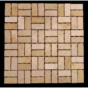 MOZAIC DIN MARMURA PYRAMIDS BEIGE 04 31X31CM