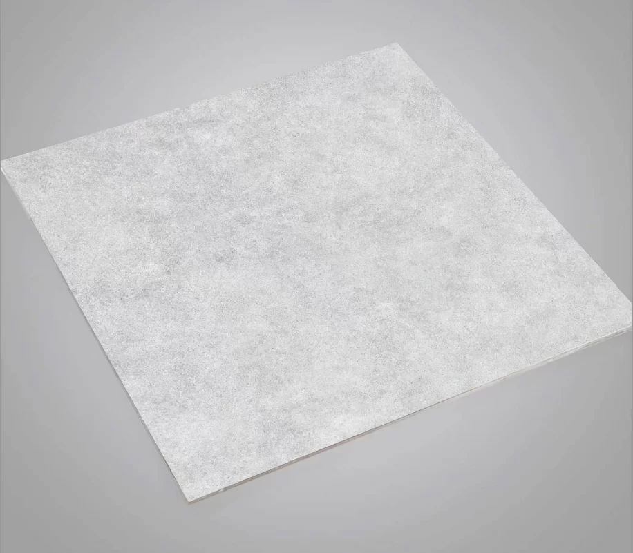 GRESIE 6114 LASER CUT - 60X60 cm, ceramică, mată, nerectificată, gri cu aspect uniform de piatră, pentru interior.