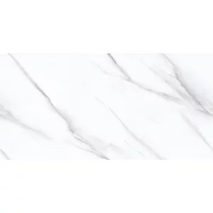 FAIANTA WHISPER LEAF 3420 L - 30X45 cm, ceramica glazurata, rectificata, impresionează prin eleganța tonurilor albe cu venaturi discrete gri și aspect marmorat lucios, ideală pentru interioare rafinate.