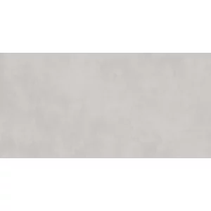 GRESIE CONCRETE BIANCO - 60X120 cm, porțelanată, glazurata, aspect industrial de ciment gri deschis, suprafata mata cu textură minimalistă, ideală pentru spații moderne, luminoase și elegante.