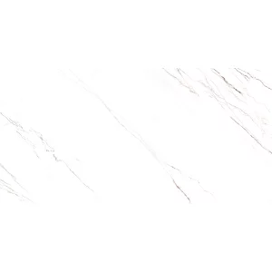 GRESIE ROCK LILAC WHITE - 80X160 cm, porțelanată, aspect de marmură albă cu vene subtile liliachii și gri, finisaj mat carving elegant, ideală pentru interioare și exterioare sofisticate.