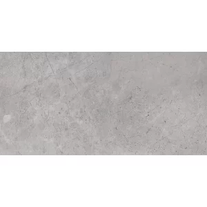 GRESIE PARISO BIANCO - 80X160 cm, porțelanată, super lucioasă high glossy, nuanță gri deschis cu nervuri discrete, aspect elegant de marmură naturală.