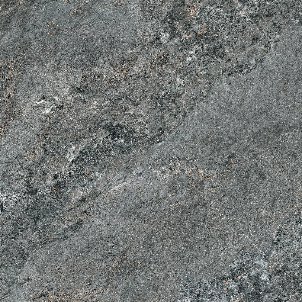 GRESIE BLACK SALT - R11 - 60X60 cm, porțelanată, rectificată, finisaj mat antiderapant, nuanță antracit, ideală pentru interior și exterior.