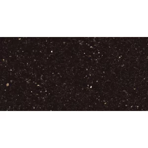 GRESIE GOLDEN NEGRA 2004 - 60X120 cm, porțelanată, neagră cu stropi aurii, finisaj super lucios high glossy cu efect gold carving, model unitar continuu, ideală pentru interioare elegante și sofisticate.