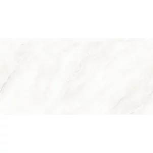 GRESIE MASERATI WHITE ENDLESS - 60X120 cm, portelanata, rectificata, finisaj mat cu efect carving, design alb marmorat cu continuitate vizuală, ideală pentru spații elegante, potrivită pentru pardoseli și pereți, interior/exterior.