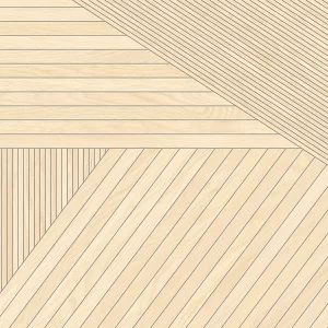 GRESIE MULTICARVING CR CROSS WOOD CREMA - 60X120  cm, portelanata, rectificata, aspect lemn texturat în model geometric, crem-bej, finisaj carving mat, ideală pentru spații modern, interior si exterior.