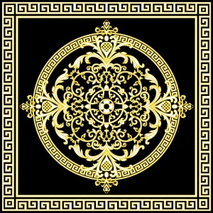 COVOR CERAMIC T1212G ETERNAL NOIR 120X120CM (4 PLACI)