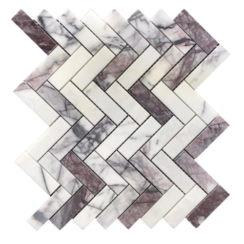 MOZAIC DIN MARMURA, LILAC SPIC 28.3X32.5X1 CM
