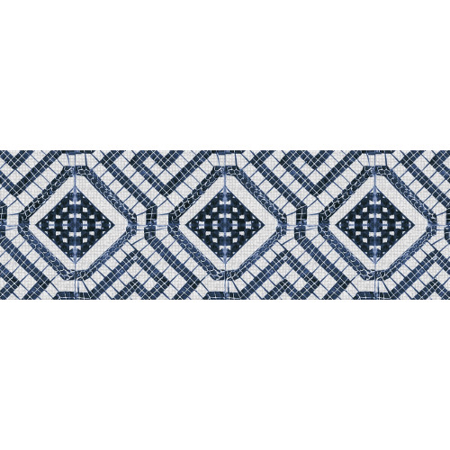 FAIANTA ETHAN BLUE DECOR 25X75