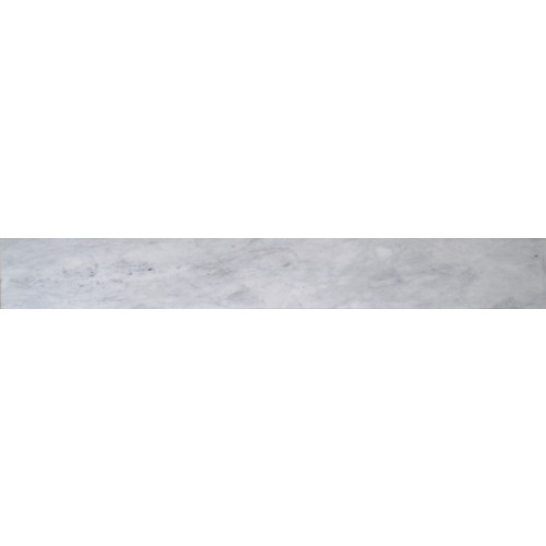 CONTRATREAPTA PIATRA NATURALA, MARMURA CARRARA MISTY ,17X130X2, POLISATA,CULOARE GRI