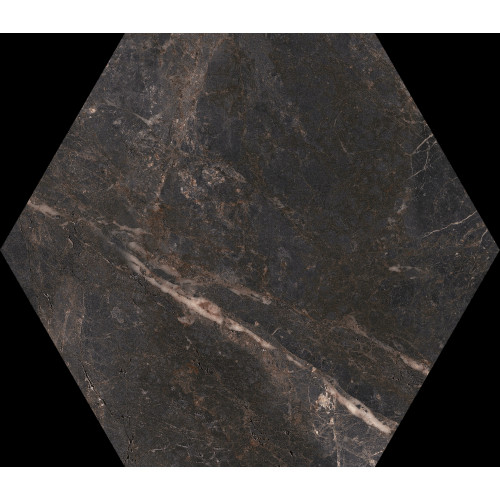GRESIE HEXAGON KENIA HEX NEGRO 22.5X25.9