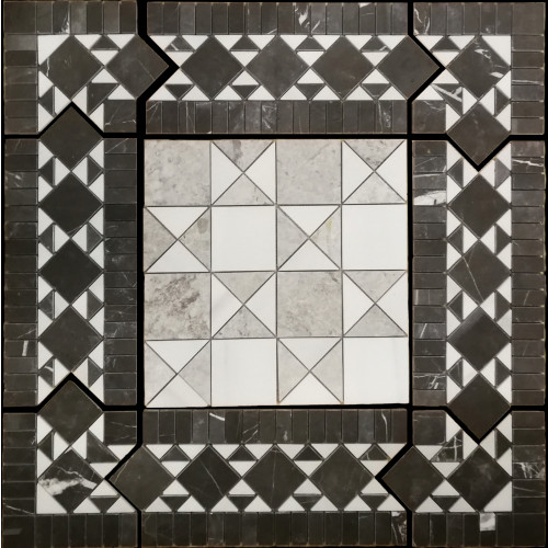MEDALION MOZAIC MARMURA FANTASY 72X72 CM