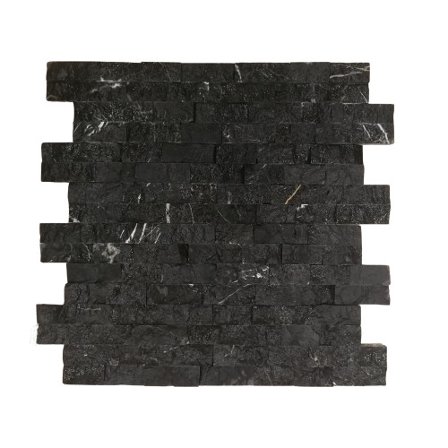 PANEL MARMURA TOROS BLACK 15.2X61 CM (5 buc/cutie)
