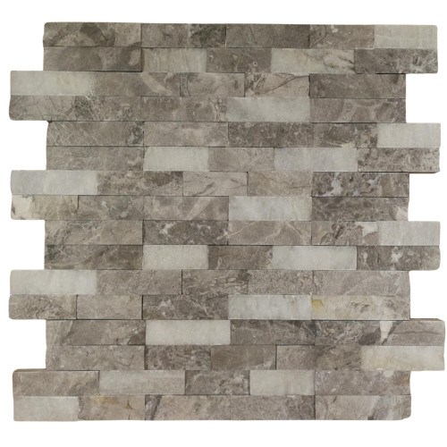 PIATRA NATURALA, DECORATIVA, PANEL MARMURA ROYAL CS 15.2X61 CM,SPLIT FACE, IMBINARE TIP PUZZLE