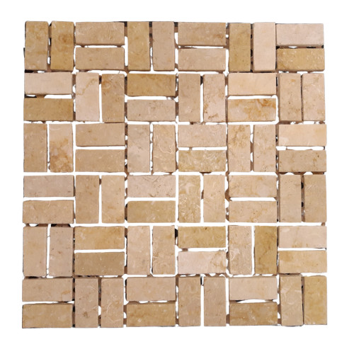 MOZAIC DIN MARMURA PYRAMIDS BEIGE 04 31X31CM