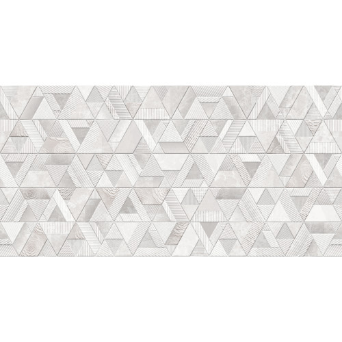Faianta decor interior 40X80 cm MARMETTA GREY DECOR-1, ceramica glazurata, rectificata, aspect mozaic gri, suprafata mata